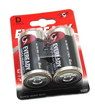 Элемент питания EVEREADY Super Heavy Duty R20  BP2