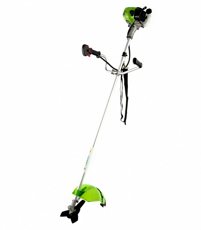 Триммер бензиновый БКС-1300 25см3, 1,3 л.с., неразъемная штанга, состоит из 2 частей  Сибртех