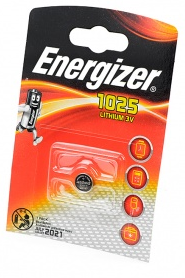 Элемент питания Energizer CR1025 BL1