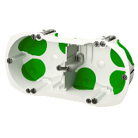 Подрозетник в ГВЛ IP40 2-й 67х40   Multifix Air Schneider Electric  IMT35000