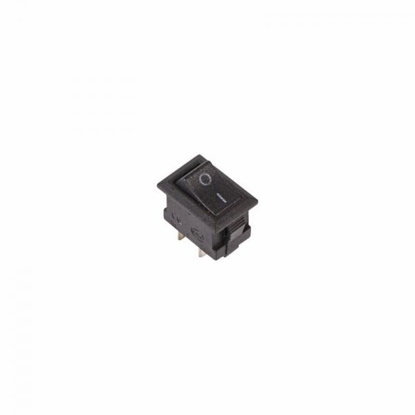 Выключатель клавишный 250V 3А (2с) ON-OFF черный  Micro  (RWB-101)  REXANT 36-2010