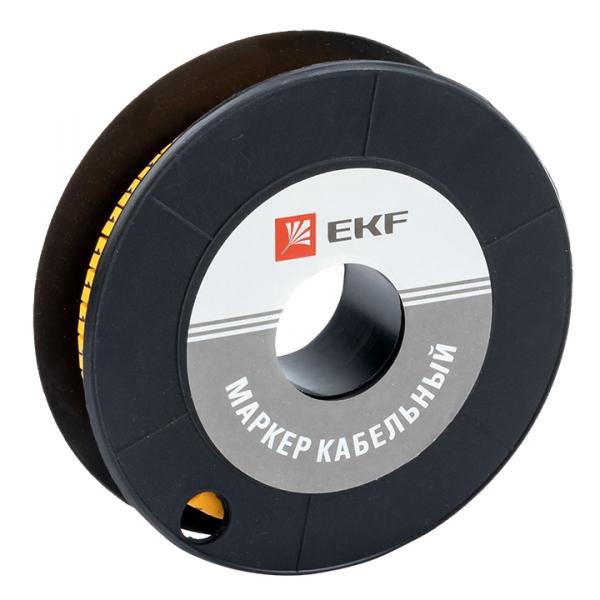 Маркер-кабельный 1,5кв.мм "1" (к-1000ед) (ЕС-0) EKF