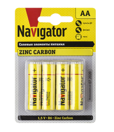 Элемент питания Navigator  NBT-NS-R6-BP4 94 758 (кратно 4)