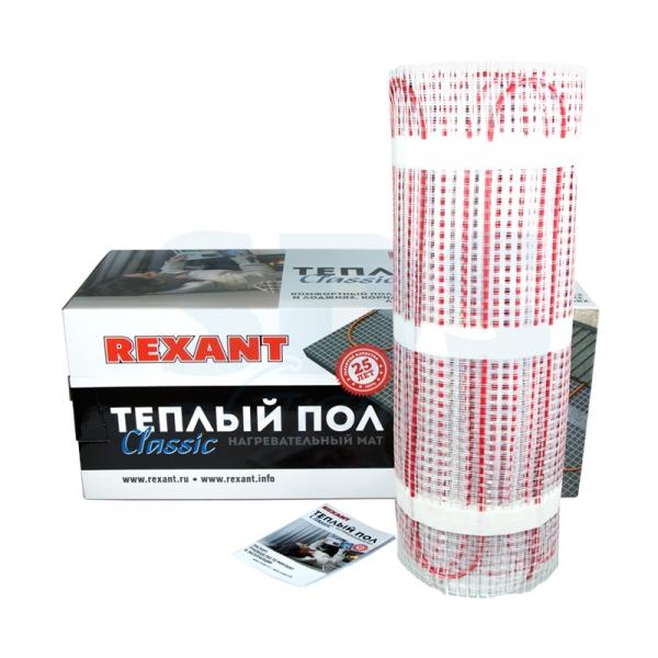 REXANT Тёплый пол (нагревательный мат)  Classic RNX-13,0-1950 (площадь 13,0 м2 (0,5 х 26,0 м)), 1950 Вт, двухжильный с экраном 51-0525-2