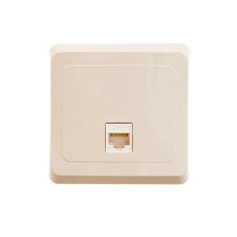 Schneider Electric Этюд  Крем  Розетка компьтерная RJ-45  5 категория KOMC-001k
