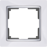 Werkel  Snabb Белый-Хром Рамка 1-местная WL03-Frame-01-white a028880