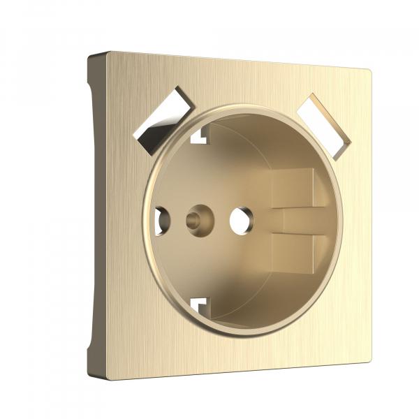 Werkel Шампань Рифленый Накладка для розетки USB WL10-USB-CP/