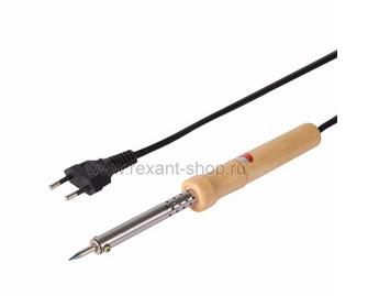 Электропаяльник  40Вт 220В ПД деревянная ручка PROCONNECT 12-0175-4