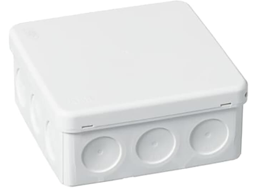 Коробка разветвитвельная 104х104мм,IP65,белая