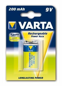 Аккумулятор VARTA 6F22 (200 mAh Ni-MH )  56722.101.401 E-blok