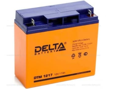 Аккумулятор DELTA DTM1217 12V  17Ah