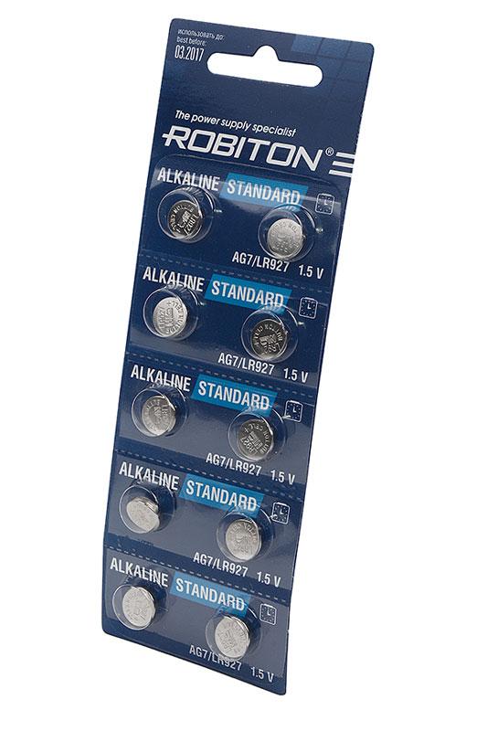 Элемент питания ROBITON STANDARD AG7 BL10
