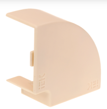 IEK  КМП  Сосна  Поворот 90 гр.  20х10  (4шт/комп) CKK20D-P-020-010-K01