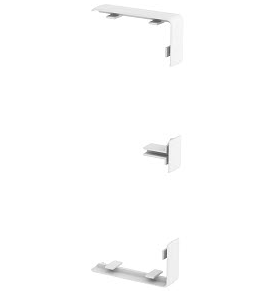 OBO  Соединитель для кабельного канала Rapid 45-2 53x100/165 мм (ПВХ,белый) /GK-KS45-1RW/