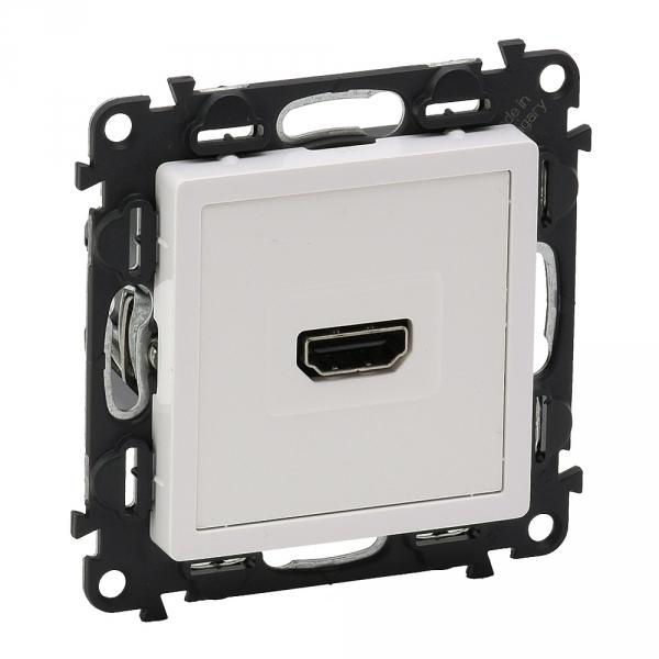 Legrand  Valena  LIFE  Белая Розетка HDMI тип А, скрытая установка IP20 / 753171