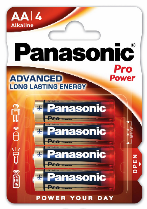 Элемент питания Panasonic LR6 PRO POWER BP4