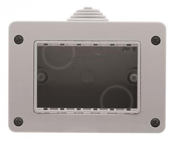 ABB  Zenit/Stylo  Коробка IP40 открытой установки на 3 модуля  /N3391.1//2CLA339110N1101/