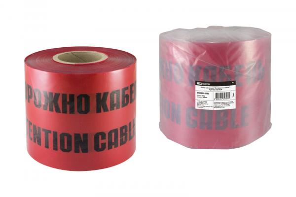 Лента сигнальная 600х100 "Осторожно кабель" ЛСК-600х100 TDM