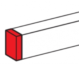 Заглушка 220x65 Legrand белая  DLP  010708