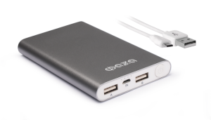 Зарядное устройство ФАZА Power Bank PB-90M-gy серый