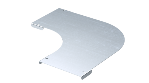 Крышка на угол горизонтальный 90 градусов 600, 0,8 мм, AISI 304