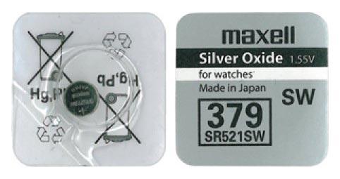 Элемент питания Maxell SR521SW (379)