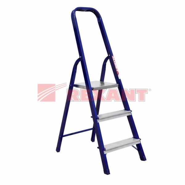 Стремянка металлическая комбинированная три ступени 12-5044