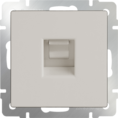 Werkel Слоновая Кость Розетка Механизм телефонная RJ-11 WL03-RJ-11-ivory