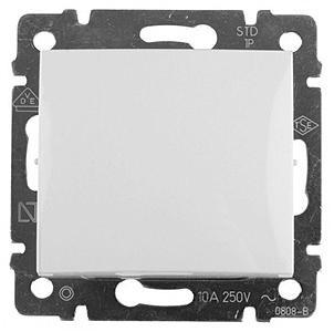 Legrand Valena  Белый Переключатель механизм промежуточный 1-клавишный 10А 774407 индивидуальная упаковка DIY (кратно 1шт)  /694263