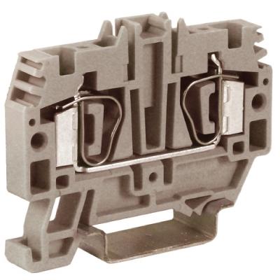 Зажим  проходной 4 кв.мм серый DKC ZHM250GR HMM.4GR,