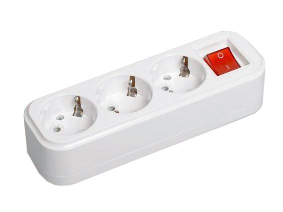 Колодка К03В 3 места 2Р+РЕ 16А/250В CLASSIC IEK