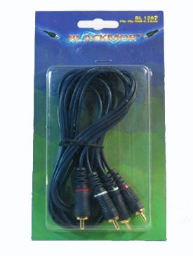 Аудио шнур BLACKMOR BL1287 BL1 Азия2-Азия2.. Original Gold 5м блистер