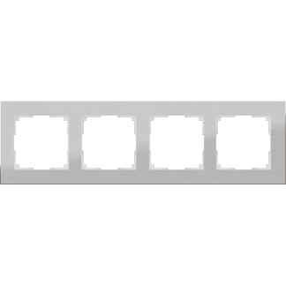 Werkel  Aluminium Алюминий Рамка 4-местная WL11-Frame-04 a033742