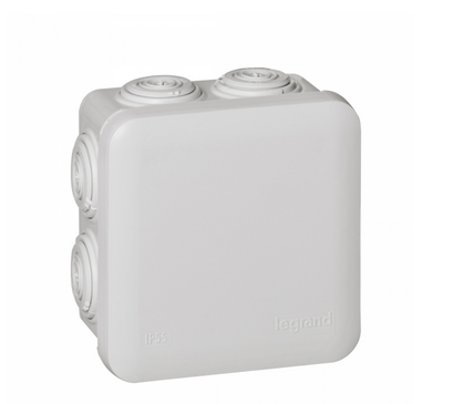 Коробка распаячная ОП 80х80х45мм IP55  Legrand Plexo 92012