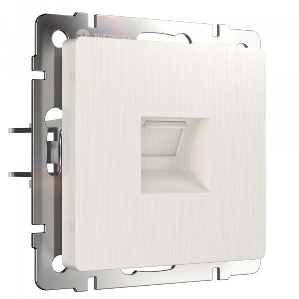 Werkel Перламутровый Рифленый Розетка Ethernet RJ-45  WL13-RJ-45 /