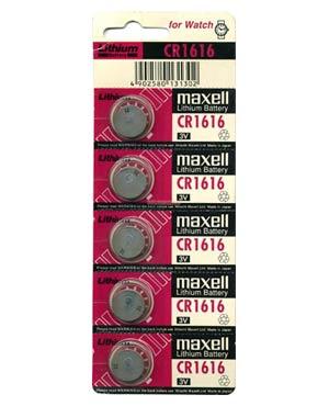 Элемент питания Maxell Micro Lithium Cell CR1616(3V) BL-5