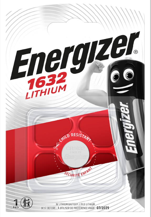 Элемент питания ENERGIZER CR1632 Lifhium FSB1