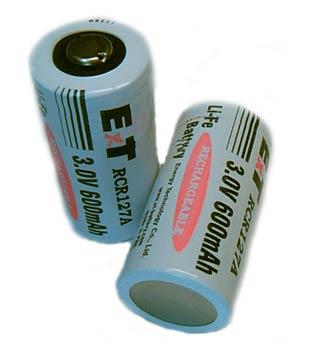 Аккумулятор RCR 127A 600mAh, 3V