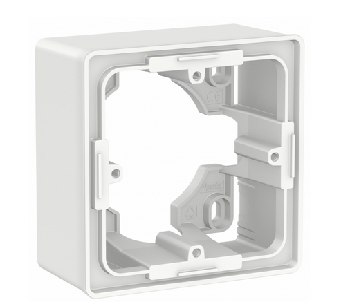 Schneider Electric  Unica NEW Белый Коробка для открытой установки, 1-местная, NU800218