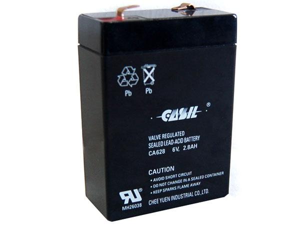 Аккумулятор GS 6V 2,8A/h (67*34*103)