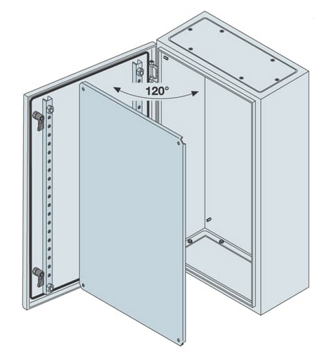 Щит 1200х600х300  IP65  SR2 с монтажной платой TUR  ABB SRN12630K