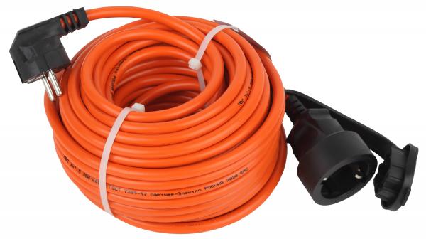 Удлинитель силовой ЭРА UPx-1e-3x1.5-20m-IP44 в бухте c/з 1 гн 20м ПВС 3х1.5