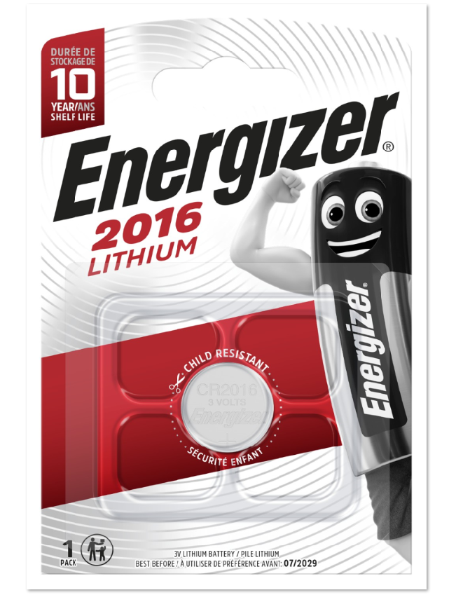 Элемент питания ENERGIZER CR2016 Lifhium FSB1