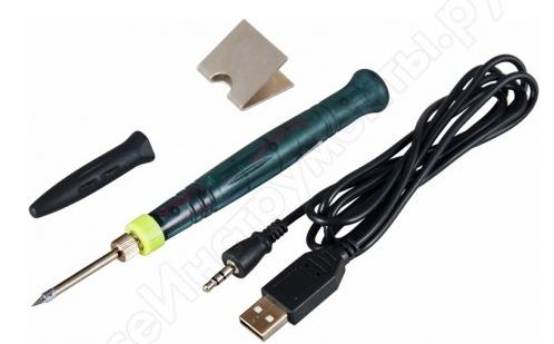 Паяльник Мини REXANT (питание через USB )  5V/8 Вт  (ZD-20U) 12-0180