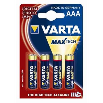 Элемент питания VARTA 4703.101.404 "MAX-TECH" LR03 BP4