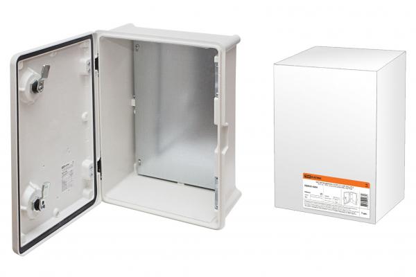 Щит  400х300х170  IP65  ЩПМП-1-1  антивандальный GRP, IK10, -50 С до +70 С, навесной TDM SQ0925-0204