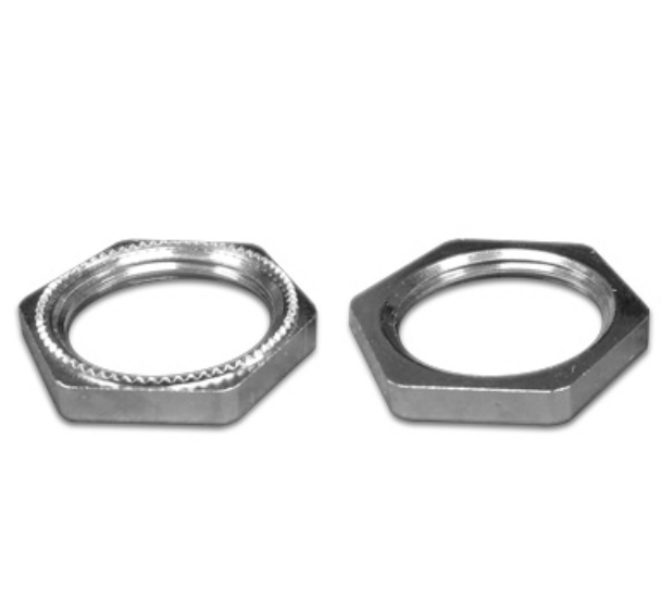 Гайка заземляющая M25x1,5 никелированная латунь, DKC 6006EMC-25
