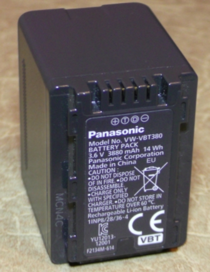 Аккумулятор Panasonic VW-VBT380