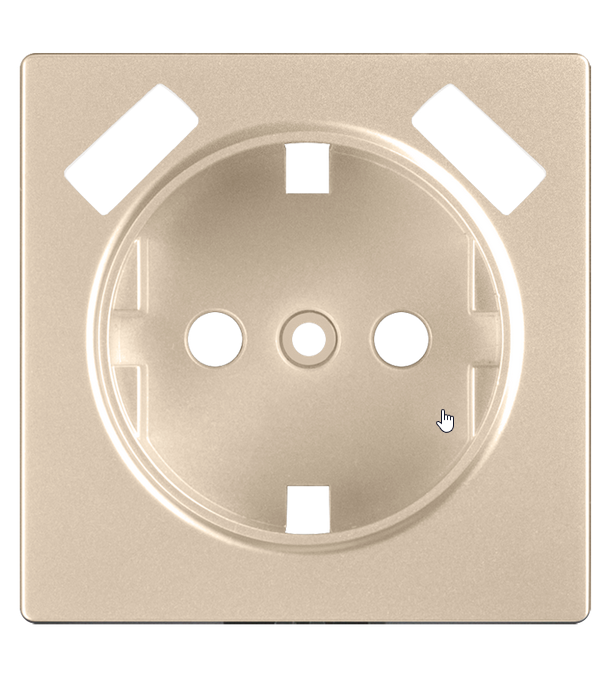 Werkel Шампань Накладка для USB розетки  WL11-USB-CP/