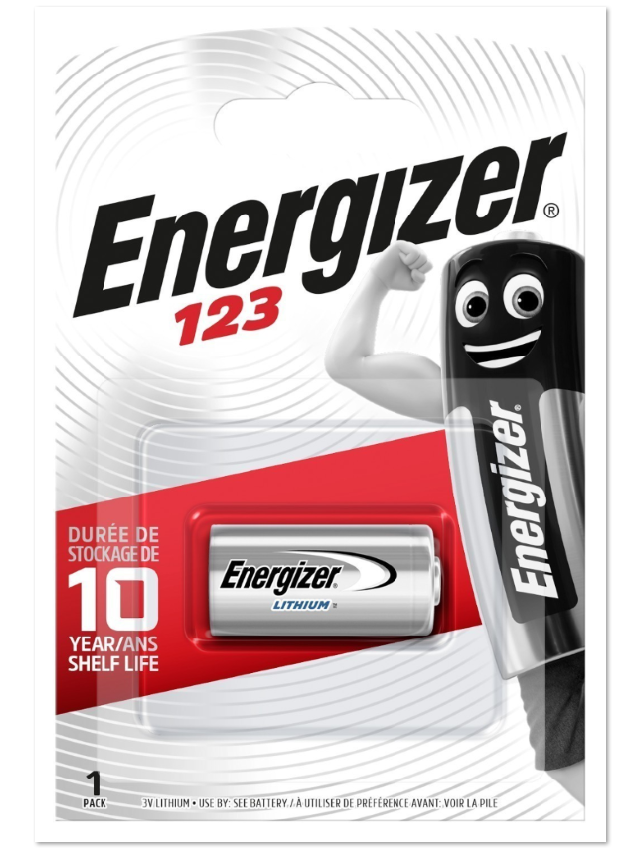 Элемент питания ENERGIZER E123AP  628290